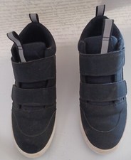 Boys' Jerrid Strap Mid Top Sneakers Shoes- Cat  Jack; Black Size 5 Youth