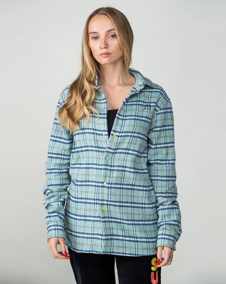 Tsuki Market Mischief Flannel Button Up Pewdiepie Felix and - Main Image