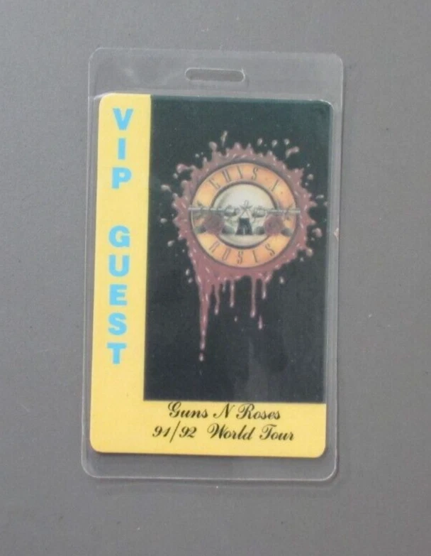 Guns N Roses Backstage Pass for sale | eBay