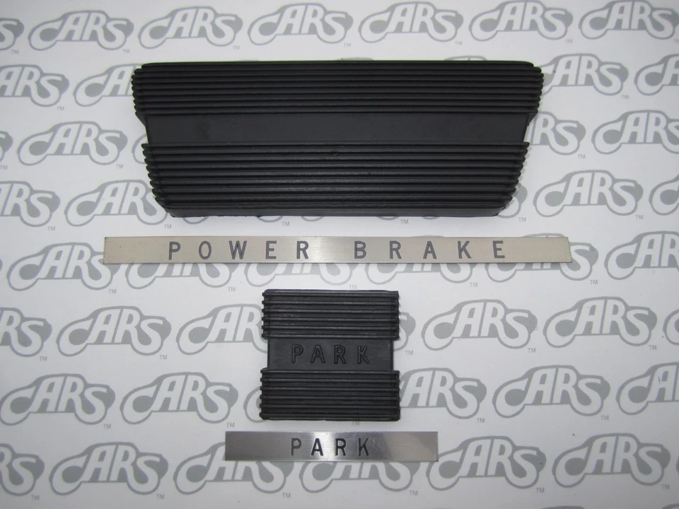 Pastillas de freno y estacionamiento Buick LeSabre Wildcat Riviera Electra 1961-1964 - negras Foto 4 de 4