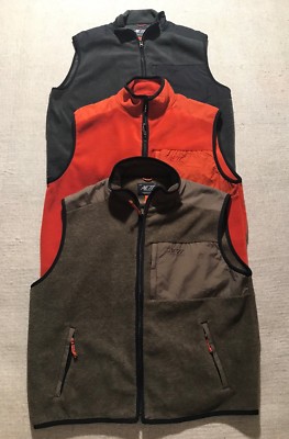American Eagle Men's Vest XL Extra Large Fleece Zip Up AE AE77