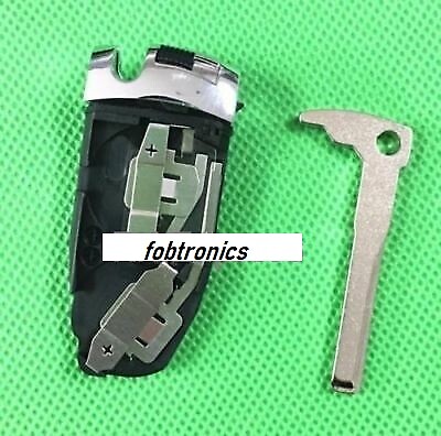 NEW For MERCEDES BENZ 3 BUTTON SMART KEY FOB REMOTE CASE WITH LOGO A07 - Picture 6 of 7