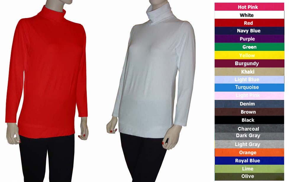 Women Cotton Spandex Long Sleeve 