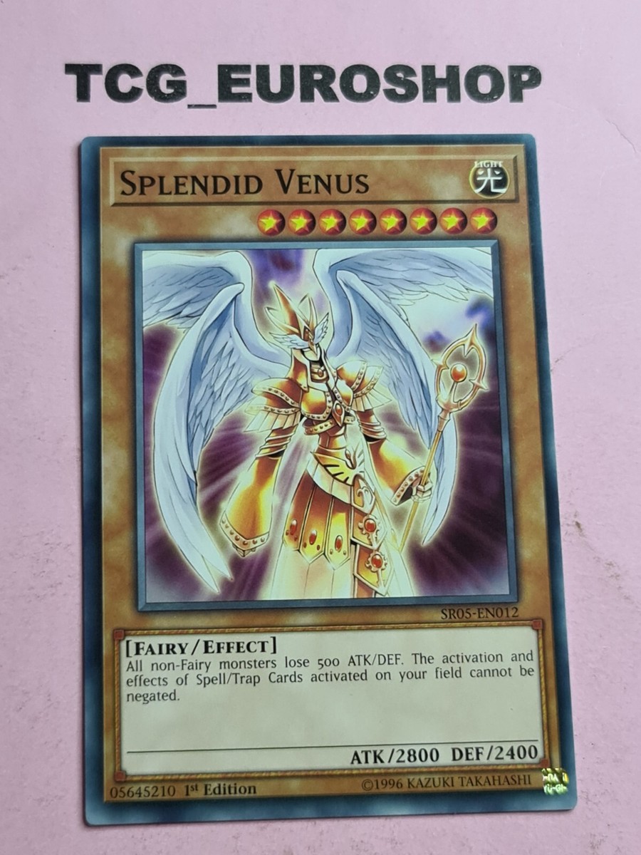 SPLENDID VENUS □ YUGIOH □ SR05 □ COMMON □ 1st ED □ 2018 □ NM