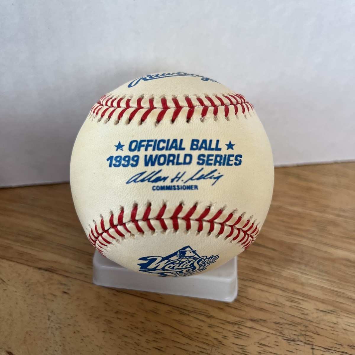RAWLINGS 1999 WORLD SERIES GAME BALL MLB OFFICIAL BASEBALL
