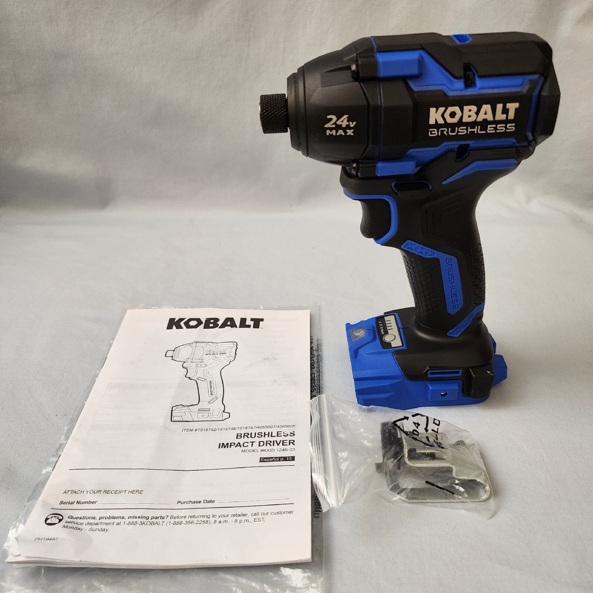 Kobalt Lowes Brushless Impact Driver Kdd 524b-03 Lowes Brushless