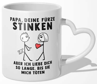 Papa Deine Fürze Stinken Vater Geschenk von Tochter Geburtstag Vatertag Männer
