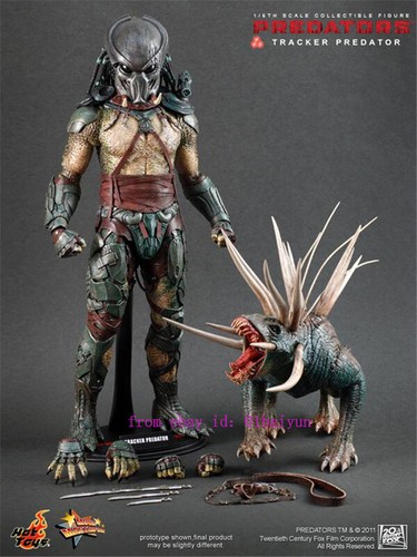 Perfect Hot Toys Mms147 1/6 Predators Tracker Predator Action Figure In Stock - Picture 1 of 12