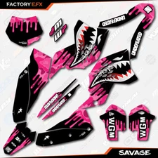 Pink Savage Racing Graphic Kit fits KTM 07-10 SX Sxf 125 250 300 450