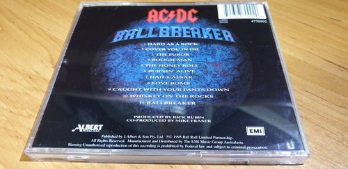 AC DC - Ballbreaker **Australian CD Album (Albert/EMI 4770992)** VGC - Picture 11 of 12