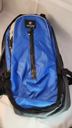 Outdoor Products Blue Backpack- Nice Condition Hiking Gear Homesteading Survival