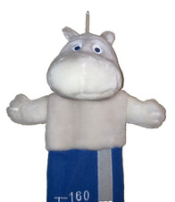 vintage Muumi / Moomin nursery plush wall growth chart 100 cm little My Snufkin