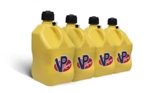 VP Racing 4 Pack Yellow 5.5 Gallon Square Utility Jugs