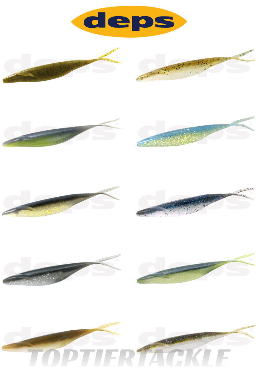 Deps Sakamata Shad Soft Jerkbait Lure - Select Size/Color(s) | eBay