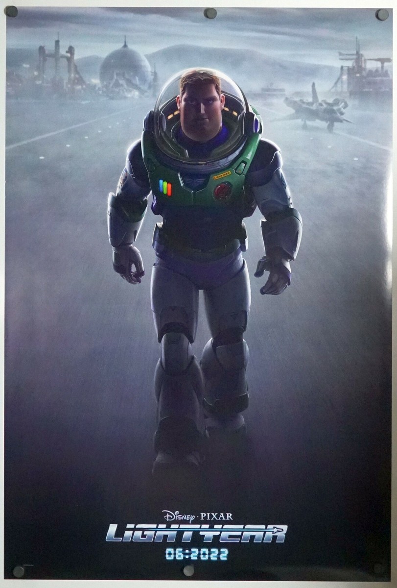 Buzz Lightyear - original DS movie poster 27x40 D/S B 2022 Pixar