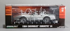 Stone Cold Steve Austin Signed 1984 Chevrolet Corvette Die-Cast Car BAS COA WWE
