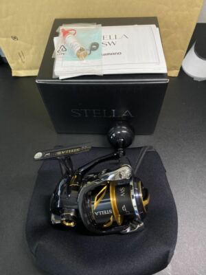 Shimano 20 STELLA SW 5000HG Spinning Reel Excellent Free Shimano 20 STELLA SW 5000HG Spinning Reel Excellent Free