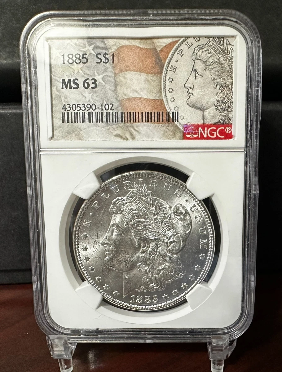 MS 63 Graded 1885 Year Morgan US Dollars (1878-1921) for sale | eBay