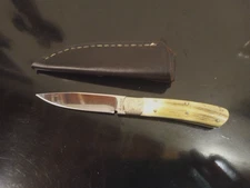 Rare, Vintage M. POOLE Custom, 1 of 1 COLLECTOR Knife! Custom Engraving. STAG!!