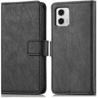 imoshion LuxuriöSe KlapphüLle Motorola Moto G73 - Schwarz