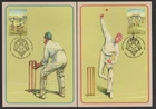 1992 Australian CRICKET Sheffield Shield Centenary Set of 2 Maxi Cards