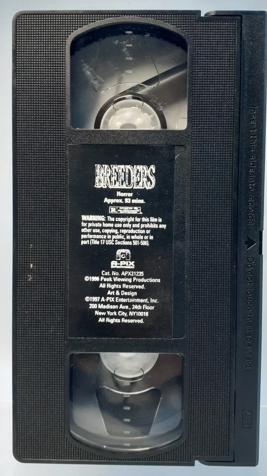 Breeders It's Time To Prey VHS  - Image 3 of 4