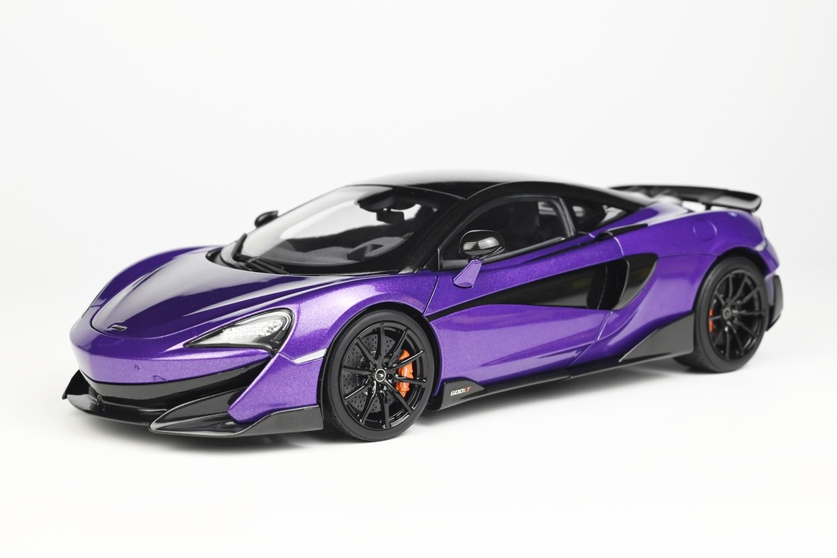 LCD McLaren 600LT パープル ミニカー 1/18 LCD Models 1:18 McLAREN 600LT PURPLE Limited Edition Diecast Model