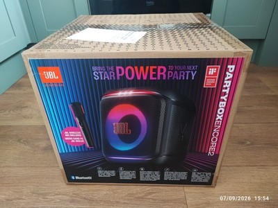 JBL Partybox Encore 2 Partylautsprecher mit Mikrofon, NEU VON ARGOS! VERSIEGELT!!!