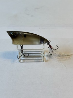 6th Sense Splash Back 70 Top Water 3/8oz  70mm Ghost Bone Minnow