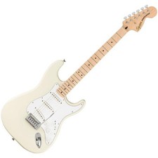 Fender Squier Affinity Series™ Stratocaster®, Maple Fingerboard, Olympic White