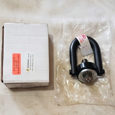 Jergens 23465LC Lift Check Center Pull Hoist Ring Standard U-Bar 1700 Kg M16