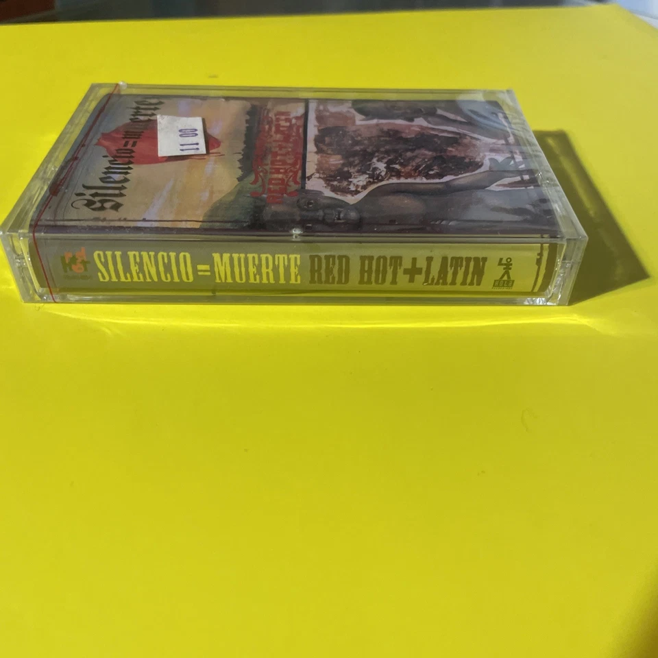 Silencio Red Hot Latin CASSETTE NEW SEALED Cafe Tacuba Caifanes Bunbury Molotov - Image 3 of 3