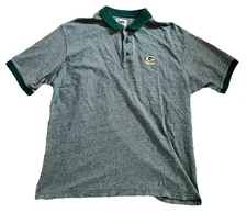 Green Bay Packers — Vintage Lee Sport Polo Shirt — Size Men’s XL