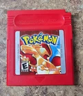 Pokemon Red Version Nintendo Gameboy - Cartridge Only - Dry Battery Authentic