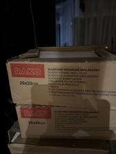 White Ceramic Wall Tiles 33x25cm