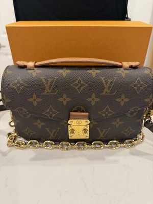 Louis Vuitton Pochette Metis East West Monogram Chain 2way Shoulder bag Women