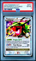 Rayquaza C LV.X DP47 Diamond & Pearl Black Star Promo Holo
