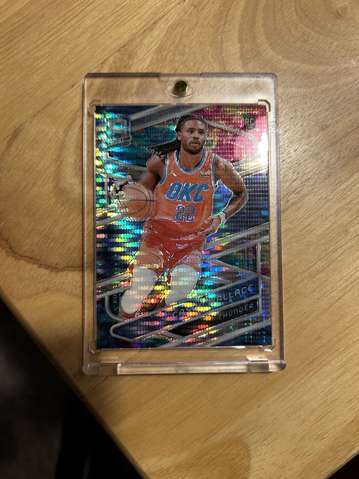 2023-24 Panini Spectra - Rookies Cason Wallace #164 Celestial Prizm /125 (RC)