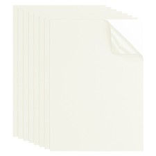 8pcs Waterproof Self-Adhesive Nylon Repair Patch 8 x 6 Inch, Beige
