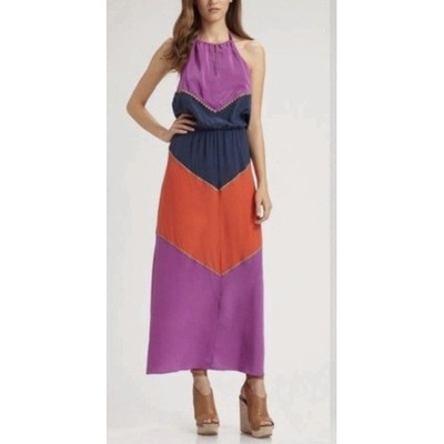 bcbg silk halter dress BCBG Silk Halter Dress  House of Sadie-Sha