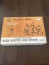 Logan Model 1050 Magna Viewer Slide Sorter & Viewer in Box
