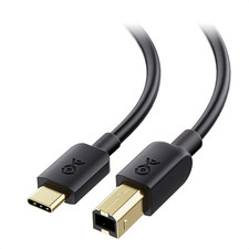 USB B to USB C Cable - 3.3Ft, USBC to USBB Cable, MIDI to USBC Cord, Compatible