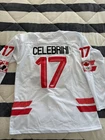 New ListingMacklin Celebrini Signed 2026 Olympics Hockey Replica Jersey Team Canada PSA/DNA