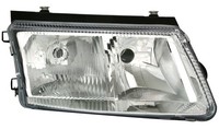 Scheinwerfer Rechts FüR VW Passat 3B 1996-2000 H4 H7 NSW Halogen Streuscheibe