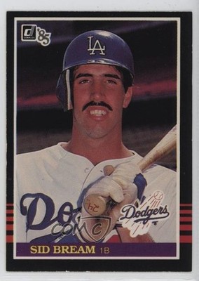 1985 Donruss Sid Bream #470 Rookie RC 1r3c