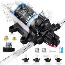 Upgraded Rv Water Pump 2088-554-144/2088-403-144 Diaphragm Pump,12 V 45 PSI RV W