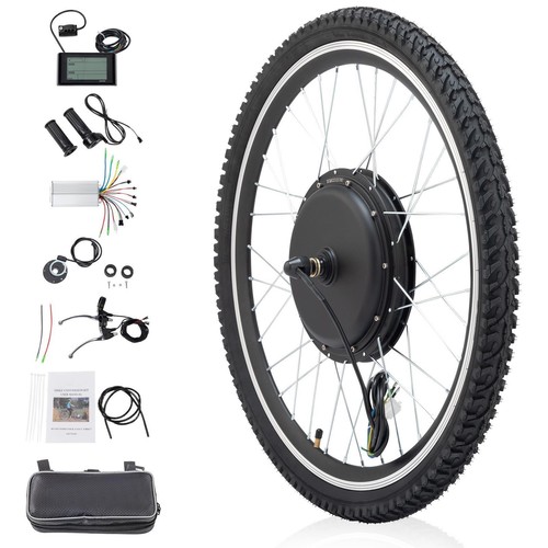 24 Inch 48V 1000W Electric Bicycle Front Wheel E Bike Motor Conversion Kit - Picture 1 of 10