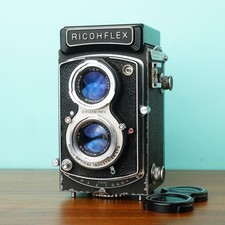Ricohflex New Dia Twin Lens 6x6 Medium Format Film Camera Used Excellent Japan