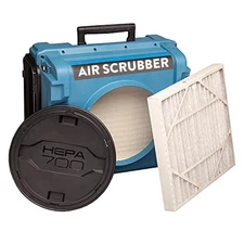 HEPA 700 Air Scrubber, Industrial Air Filtration System, Optional Activated Carb
