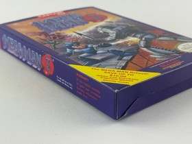 Mega Man 3 (Nintendo NES, 1990) CIB Complete w/ Protector, Manual & Box MINTY
